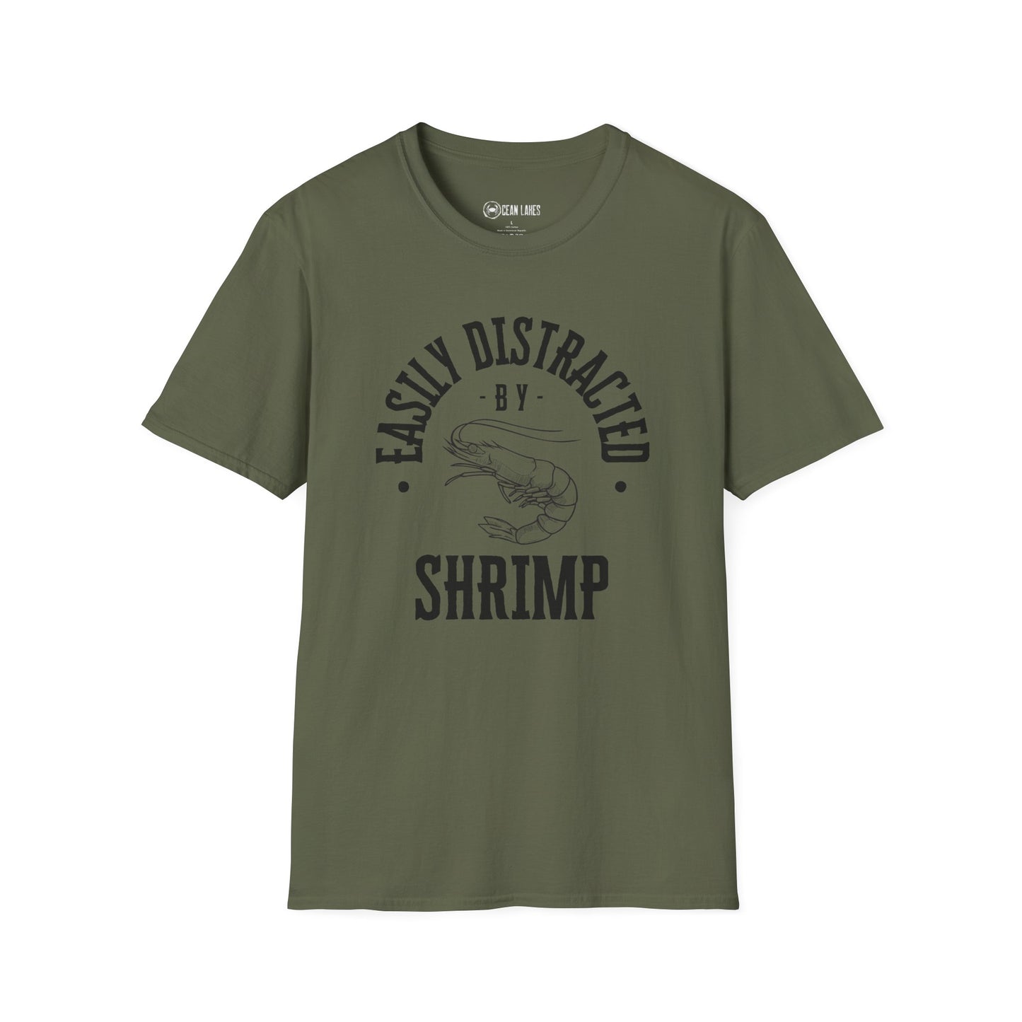 Easily Distracted By Shrimp T-Shirt