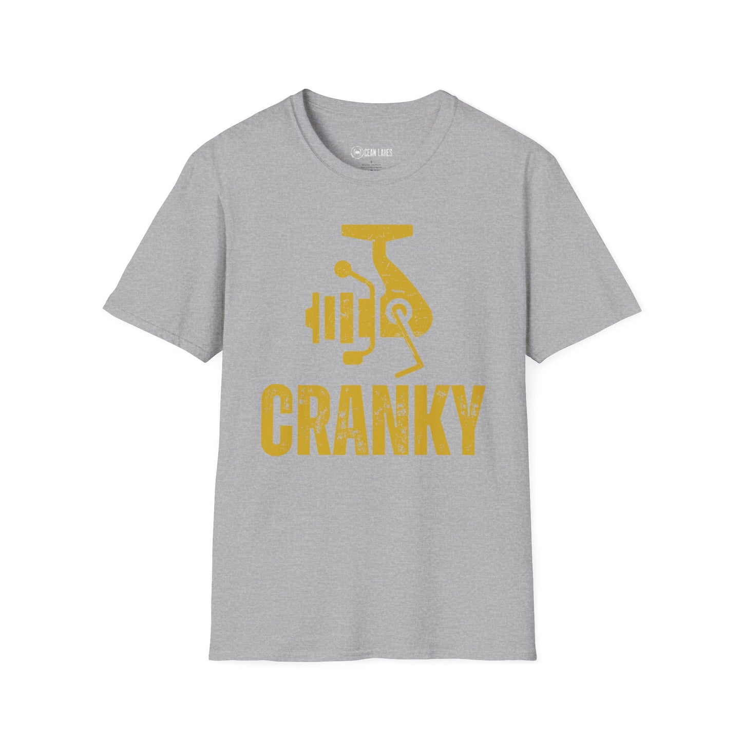 Cranky Fishing Reel Unisex T-Shirt