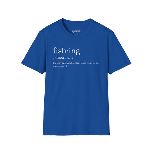 Funny Fishing Definition T-Shirt