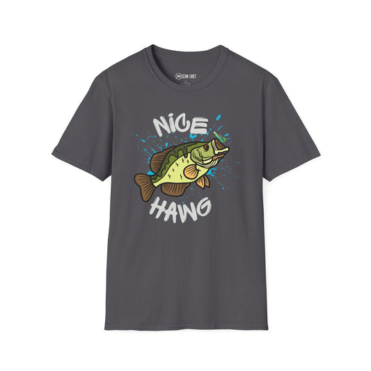 Bass Graphic T-Shirt with "Nice Hawg"