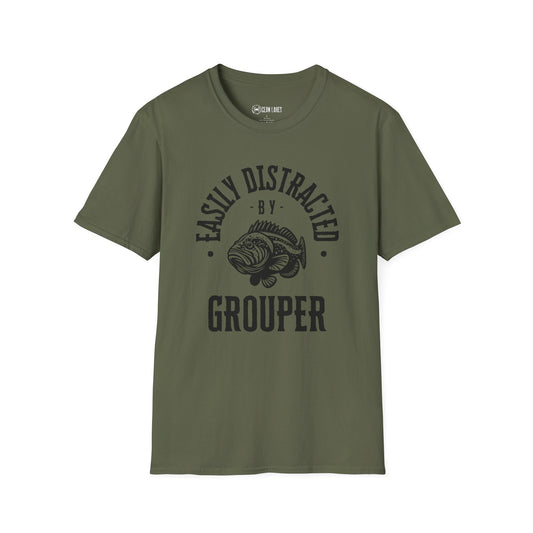 Distracted By Grouper T-Shirt