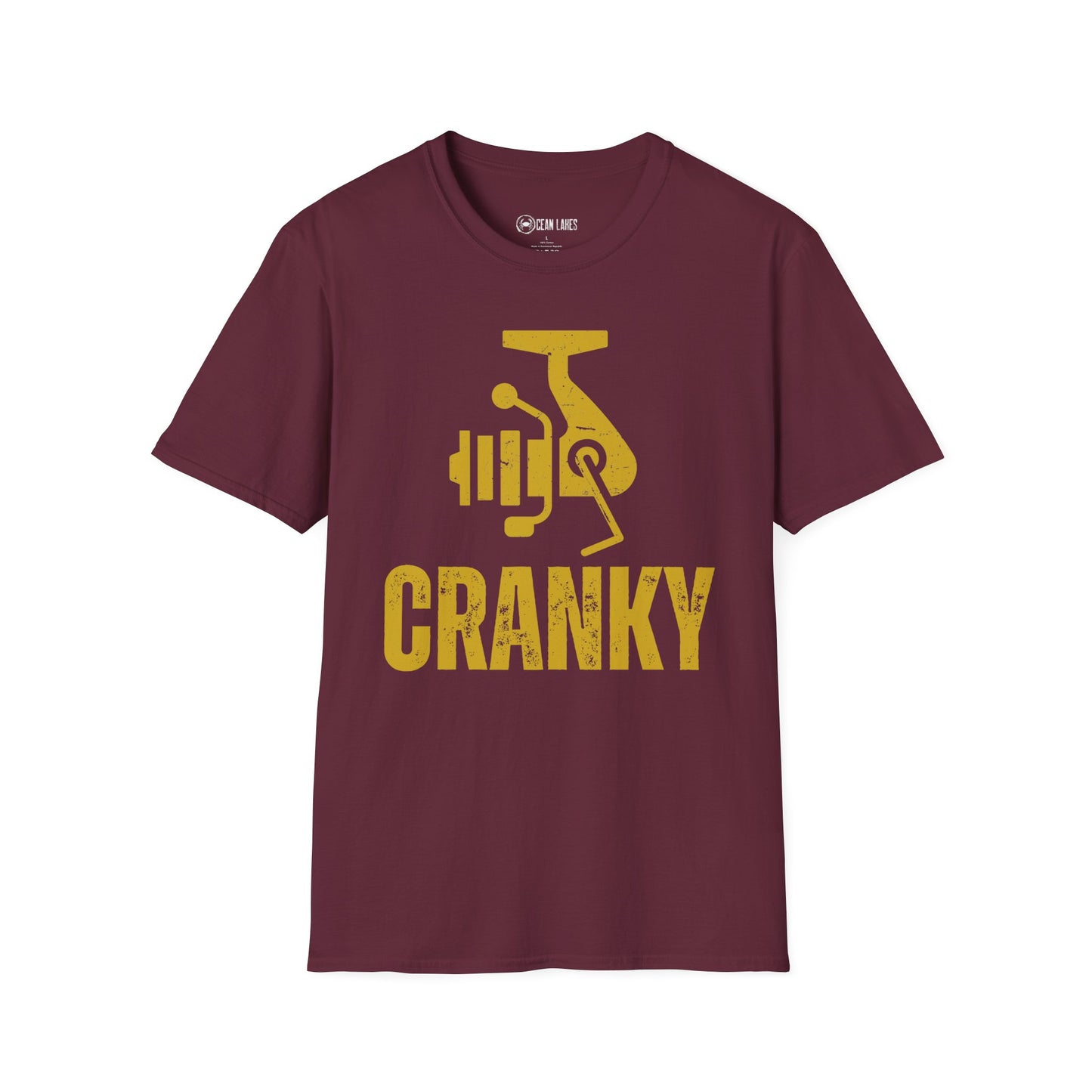 Cranky Fishing Reel Unisex T-Shirt