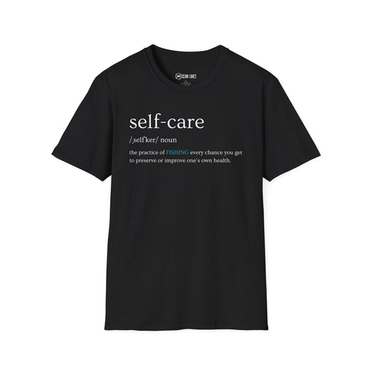 Fishing Enthusiast Unisex T-Shirt - Self Care Definition