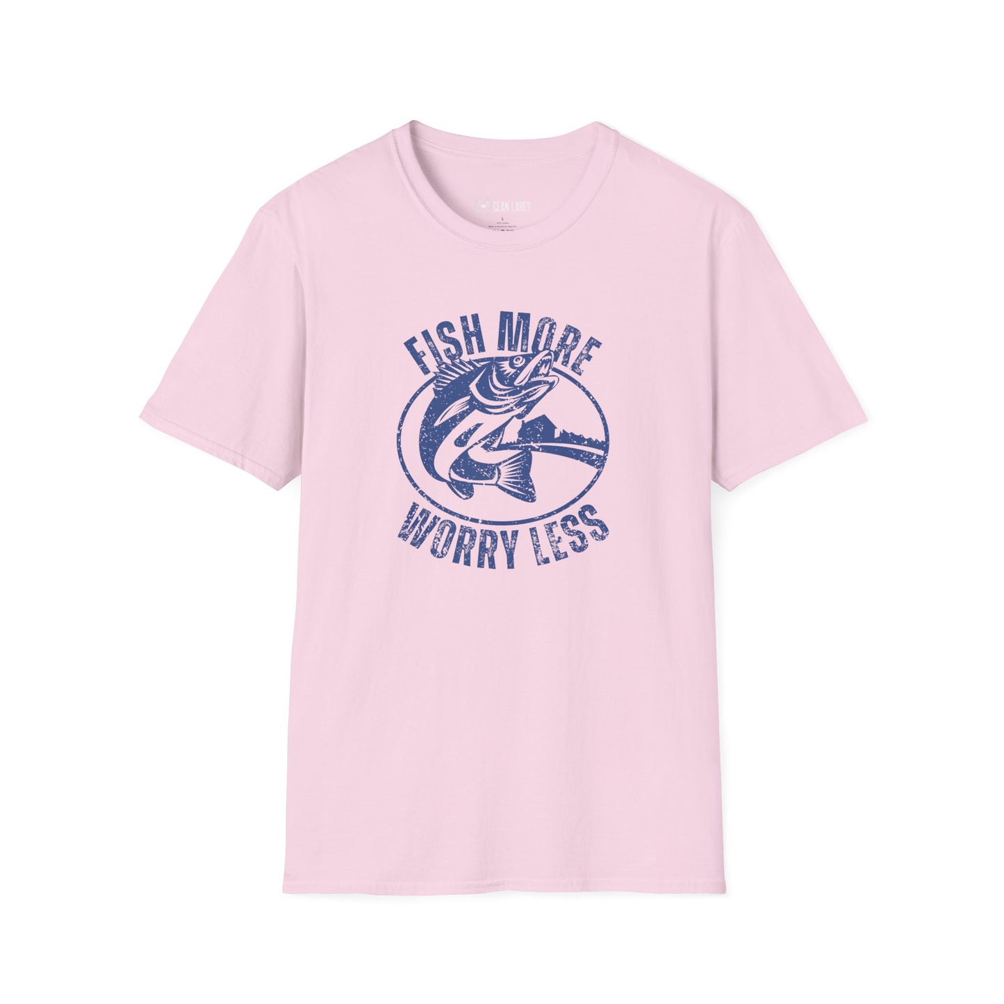 Fish More Worry Less T-Shirt